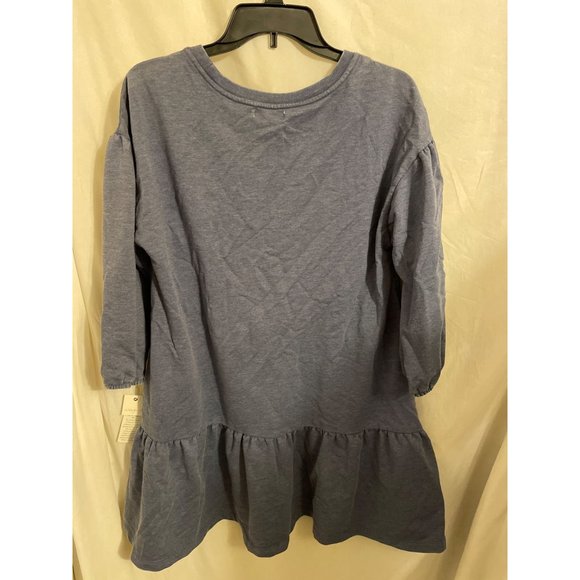 Women's Balloon Sleeve Dress - Ultra Flirt Gray 1X - Picture 3 of 7